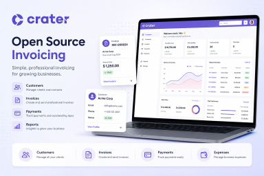 Crater invoicing application
